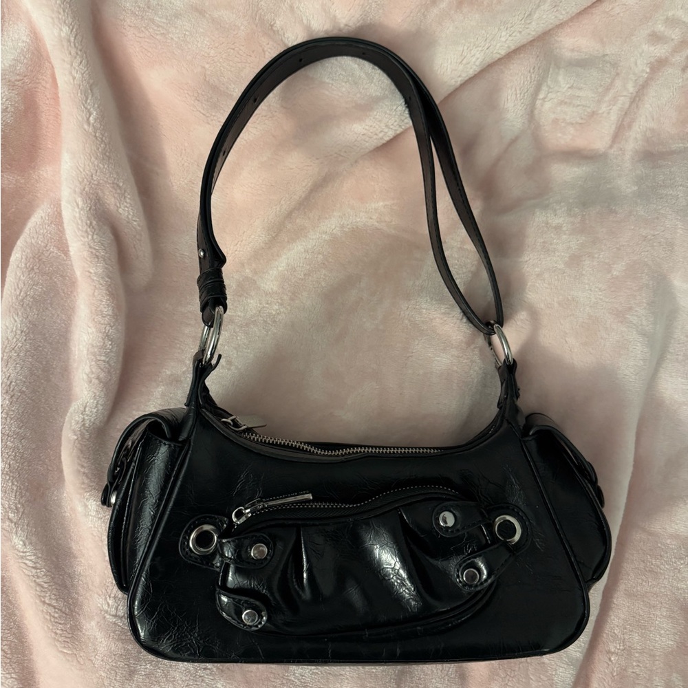 Elegant Black Women's Shoulder Bag